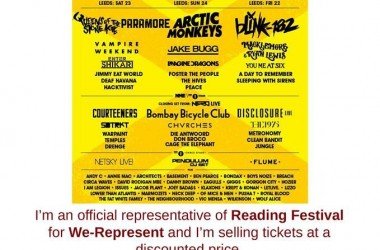 Buy Reading Tickets