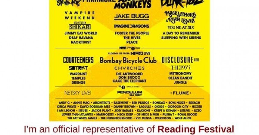 Buy Reading Tickets