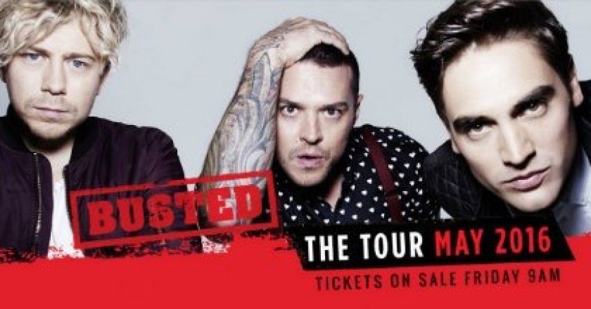 Busted Return for Spring UK Arena Tour