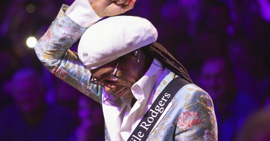 Nile Rodgers at Broadlands Estate, Hampshire